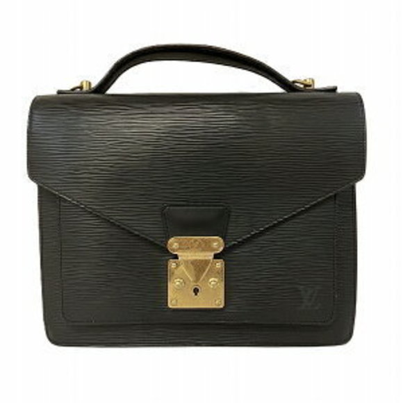 Louis Vuitton Handbag Business Bag Epi Monceau - Picture 1 of 8